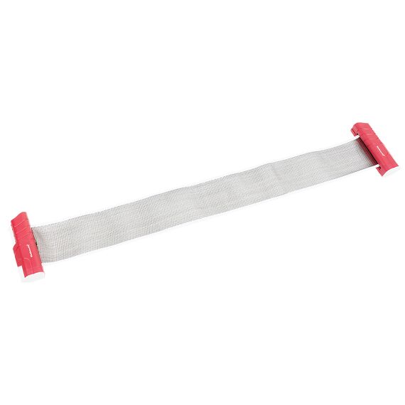 Adjustable retractable table tennis net