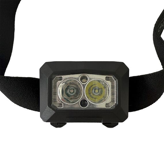 Lampe frontale rechargeable à capteur de mouvement 2 LED, 8 image