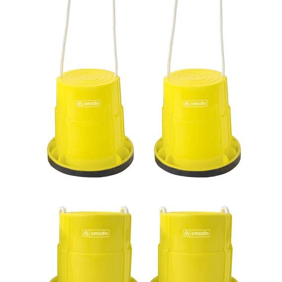 Children's non-slip clogs / stilts (set of 2) | Gelb, 6 image
