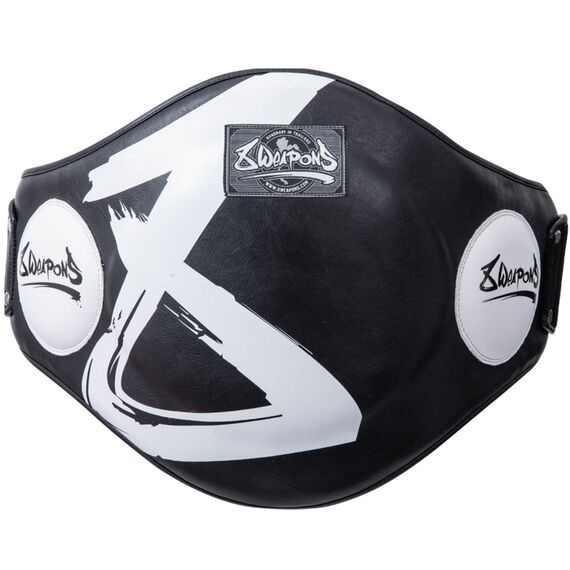 8 WEAPONS Belly Pad - BIG 8 black M, Size: M, Colour: Schwarz