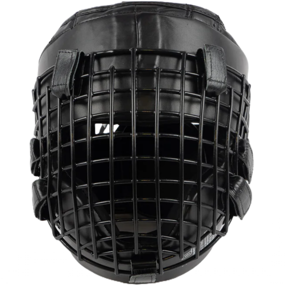Full-Face Helmet with Removable Metal Grid, Size: XL, Colour: Schwarz, Size: XL, 5 image