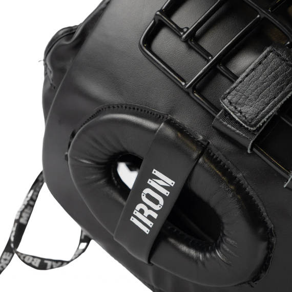 Full-Face Helmet with Removable Metal Grid, Size: XL, Colour: Schwarz, Size: XL, 3 image