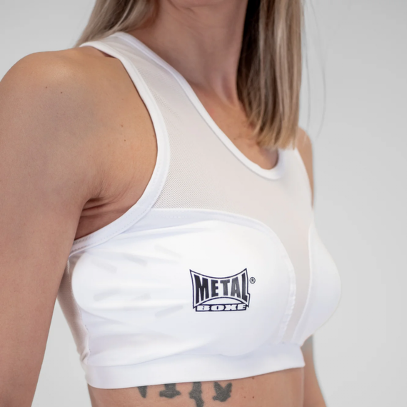 Sport-BH mit Herausnehmbaren Cups, Bekleidungsgrösse: XS, Farbe: Weiss, 2 image