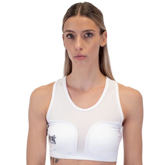 Sport-BH mit Herausnehmbaren Cups, Bekleidungsgrösse: XS, Farbe: Weiss, 4 image