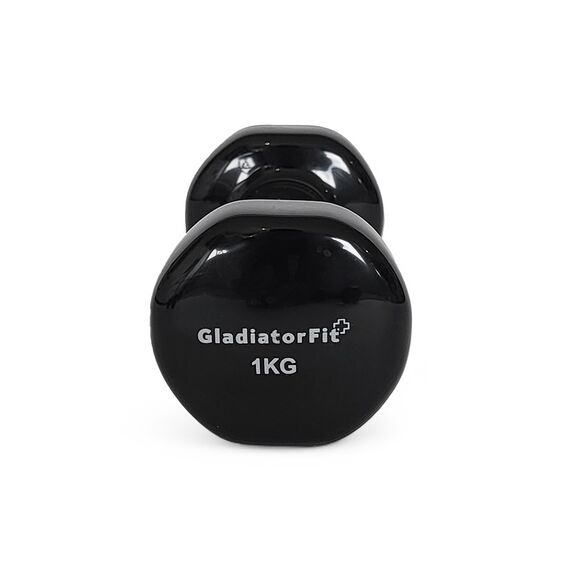 Vinyl-Fitnesshanteln GladiatorFit (2er-Set) | 2 x 1 KG, 2 image
