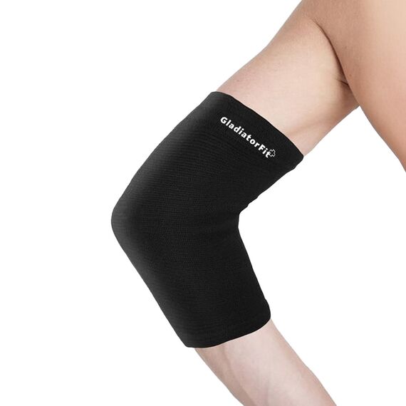 Nylon compression sleeves for elbow pain (set of 2) | S, Size: S, Colour: Schwarz, 7 image
