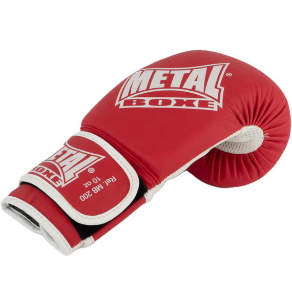 Gants de Boxe, Couleur: Rouge, OZ: 8oz, 4 image