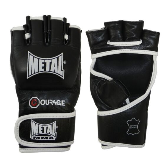 Courage MMA Leder Handschue, Farbe: Schwarz, Grösse : XL, 2 image