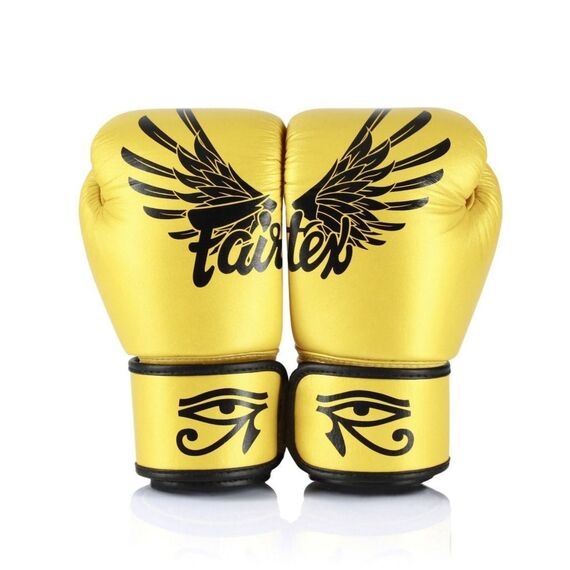 Boxing gloves Fairtex BGV1 Falcon Limited edition, Colour: Gold, OZ: 16oz, 2 image