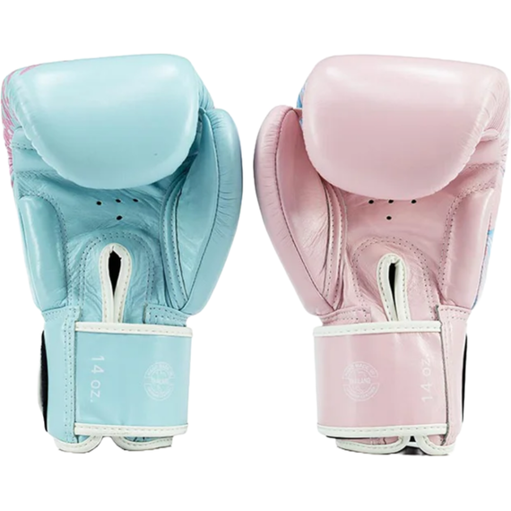 Fairtex FIORE – Muay Thai Handschuhe aus Echtleder, Farbe: Rosa, OZ: 10oz, 4 image