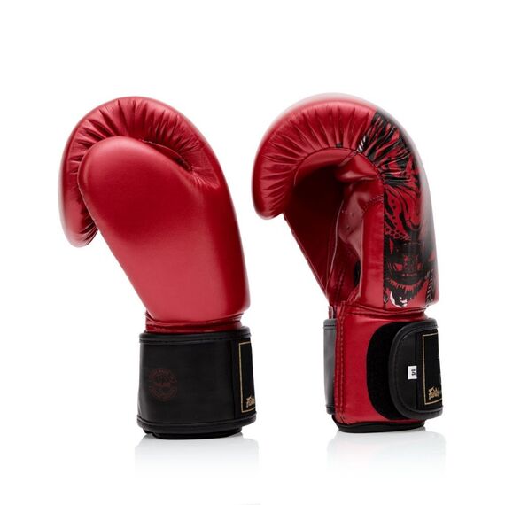 Boxing gloves Fairtex Golden Jubilee, Colour: Rot, OZ: 10oz, 2 image