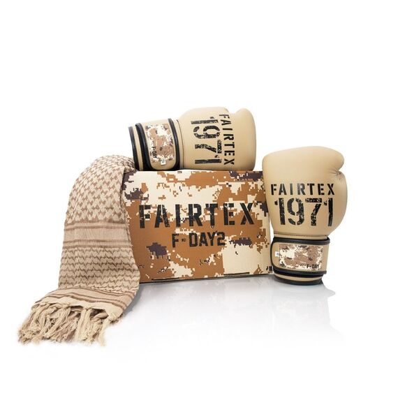 Boxing gloves Fairtex BGV25 F-Day 2, Colour: Beige, OZ: 10oz, 9 image