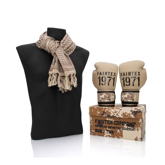 Boxing gloves Fairtex BGV25 F-Day 2, Colour: Beige, OZ: 14oz, 2 image