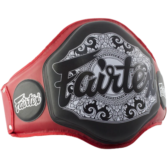 Fairtex BPV3 Bauchgurt, Bekleidungsgrösse: One Size, Farbe: Rot