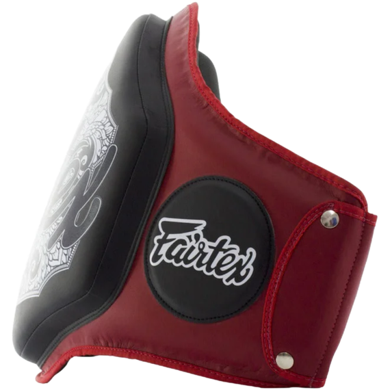 Fairtex BPV3 Bauchgurt, Bekleidungsgrösse: One Size, Farbe: Rot, 3 image
