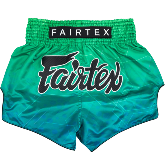 Muay Thai Shorts Fairtex Quantum, Size: L, Colour: Green