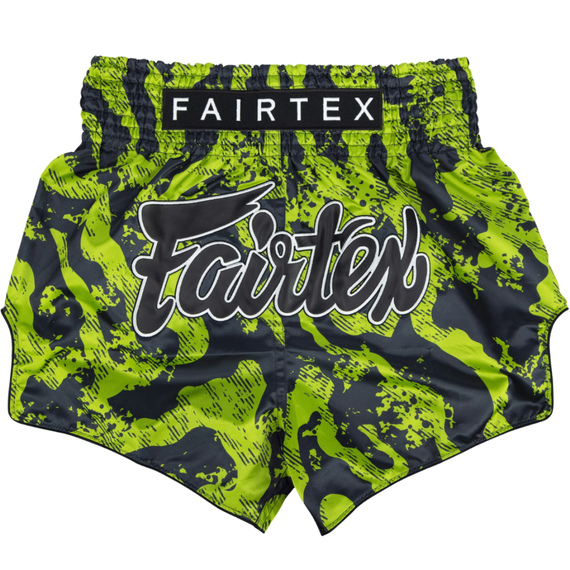 Muay Thai Shorts Fairtex Raptor, Size: L, Colour: Yellow