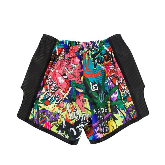 Muay Thai Shorts Urface X Fairtex, Size: M, Colour: Multicolor, 2 image