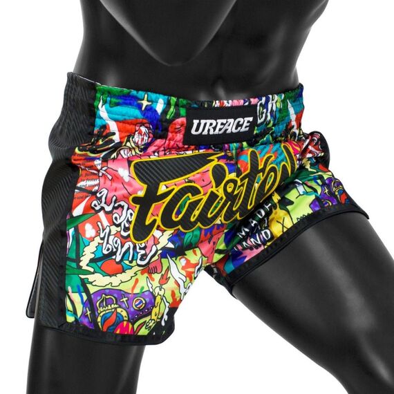 Muay Thai Shorts Urface X Fairtex, Size: M, Colour: Multicolor, 4 image