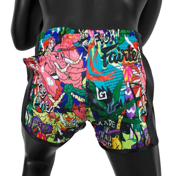 Muay Thai Shorts Urface X Fairtex, Size: M, Colour: Multicolor, 6 image