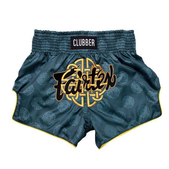 Short de Muay Thai Fairtex Clubber, Taille: S, Couleur: Bleu