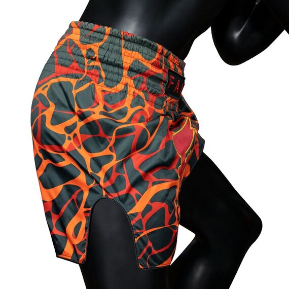 Short de Muay Thai Fairtex Magma, Taille: L, Couleur: Rouge, 5 image