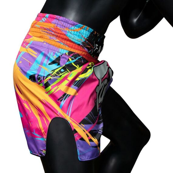 Short de Muay Thai Fairtex World Music, Taille: 2XL, Couleur: Noir, 5 image