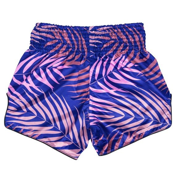 Muay Thai Shorts Fairtex Enchanted Jungle, Bekleidungsgrösse: L, Farbe: Violett, 5 image