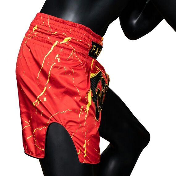 Muay Thai Shorts Fairtex Inferno, Bekleidungsgrösse: 2XL, Farbe: Rot, 5 image