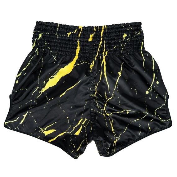 Muay Thai Shorts Fairtex Black Marble, Size: L, Colour: Schwarz, 2 image