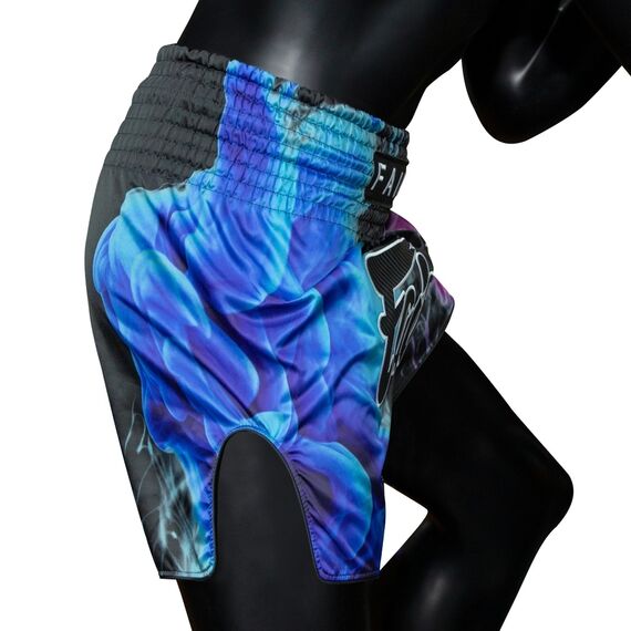 Short de Muay Thai Fairtex Tech House, Taille: S, Couleur: Bleu, 2 image