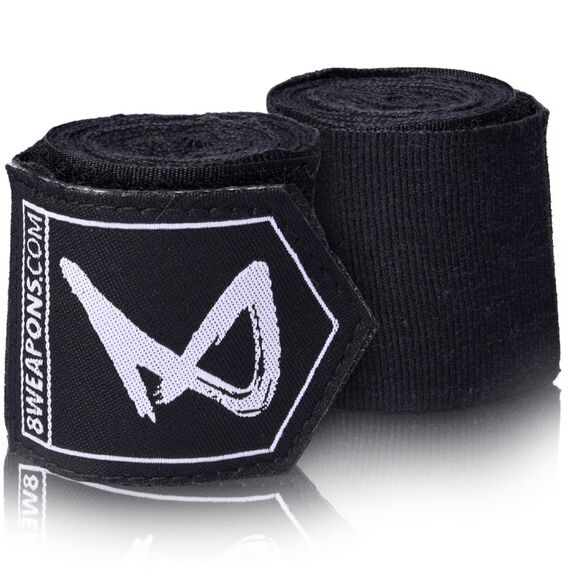 Bandagen semi-elastisch, Farbe: Schwarz, Länge: 2.0m