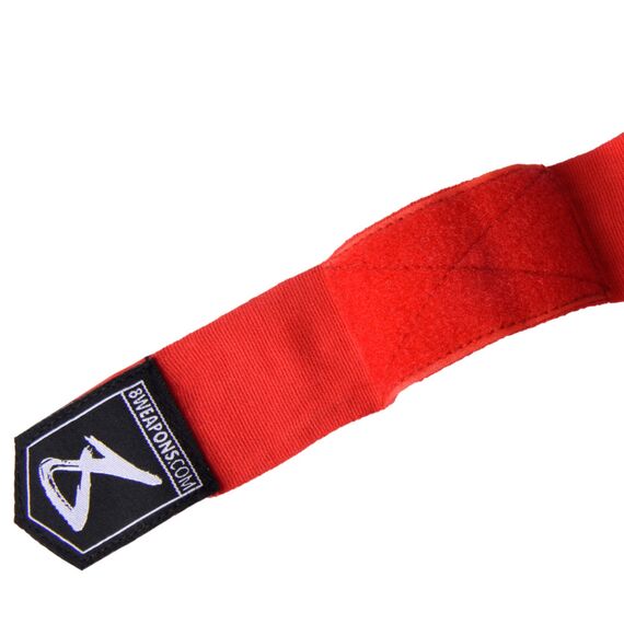 Bandagen semi-elastisch, Farbe: Rot, Länge: 2.0m, 4 image