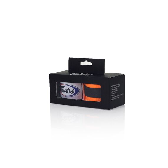 Hand wraps Fairtex 4.5m, Colour: Orange, Length: 4.5m, 2 image