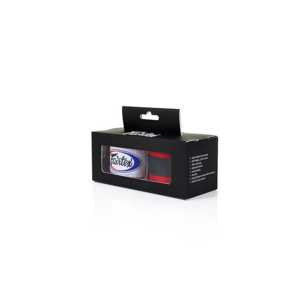 Hand wraps Fairtex 4.5m, Colour: Rot, Length: 4.5m, 2 image