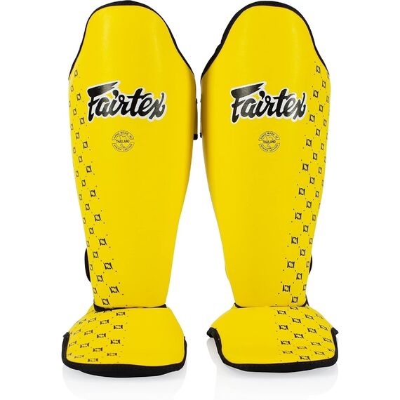 Shin guards Fairtex SP5 Compétition, Size: M, Colour: Yellow, 4 image