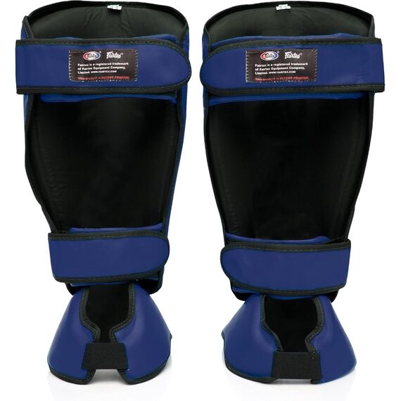 Protèges-Tibias Fairtex SP7 Twister Détachable, Taille: L, Couleur: Bleu, 5 image
