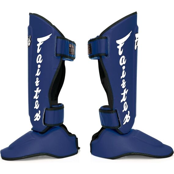 Protèges-Tibias Fairtex SP7 Twister Détachable, Taille: L, Couleur: Bleu, 2 image
