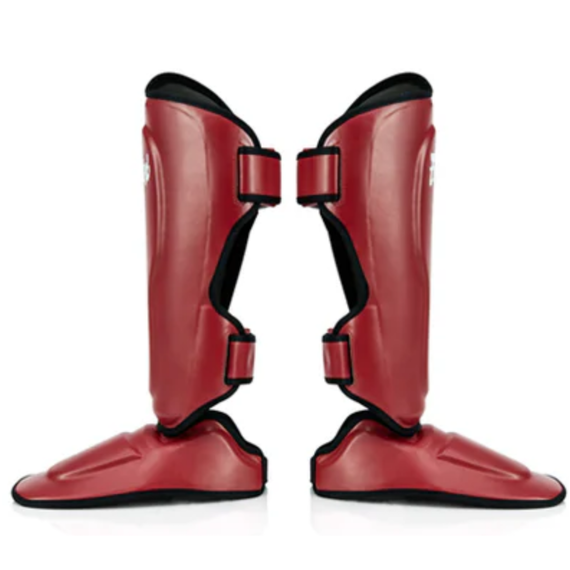 Schienbeinschützer Fairtex SP9 Ultra Ergo, Bekleidungsgrösse: L, Farbe: Rot, 3 image