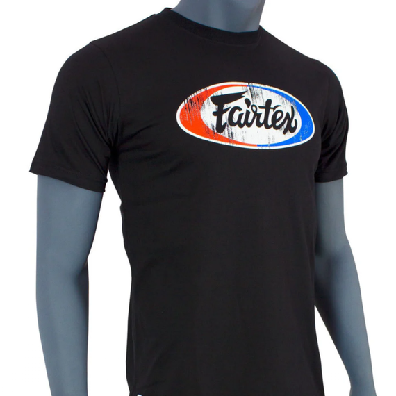 T-Shirt Fairtex Vintage, Size: M, Colour: Schwarz, 3 image