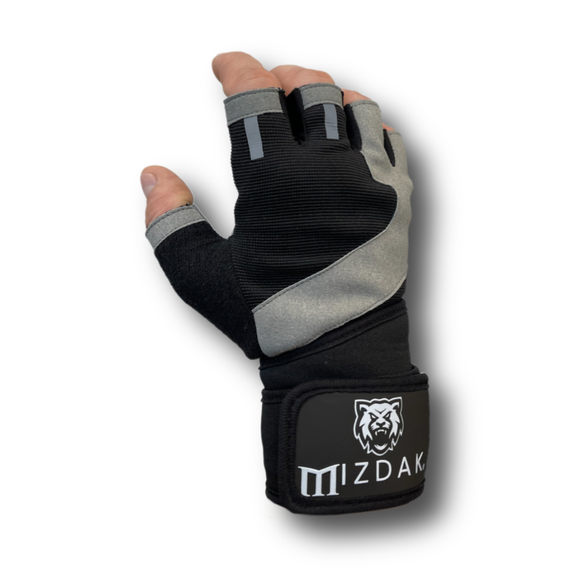 Fitness Handschuhe Classic, Bekleidungsgrösse: L, Farbe: Grau, 3 image