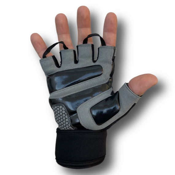 Fitness Handschuhe Classic, Bekleidungsgrösse: L, Farbe: Grau, 2 image