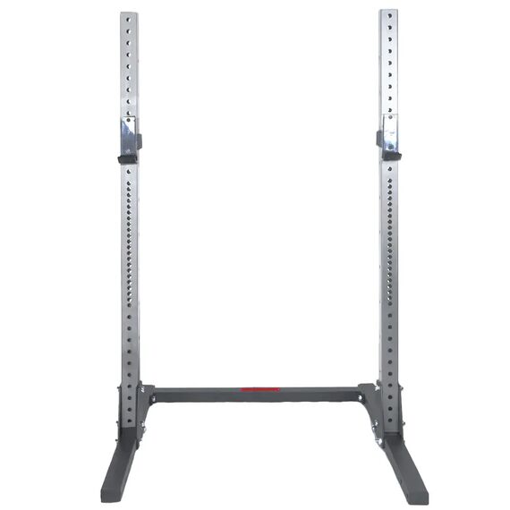 GladiatorFit Hantelständer / Hantelkäfig aus Stahl | Grau 200 CM