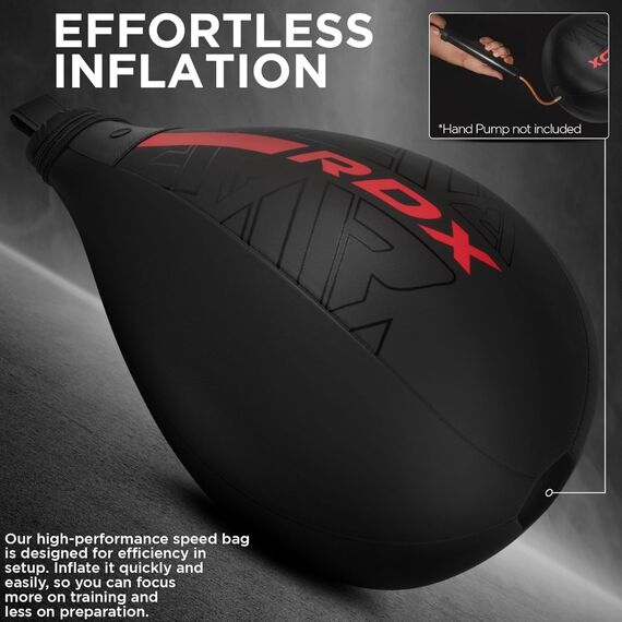 RDX F6 KARA Speed Ball – Intense & Precise Training, Size: One Size, Colour: Rot, 2 image