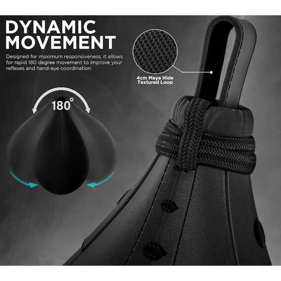 RDX F6 KARA Speed Ball – Intense & Precise Training, Size: One Size, Colour: Weiss, 6 image