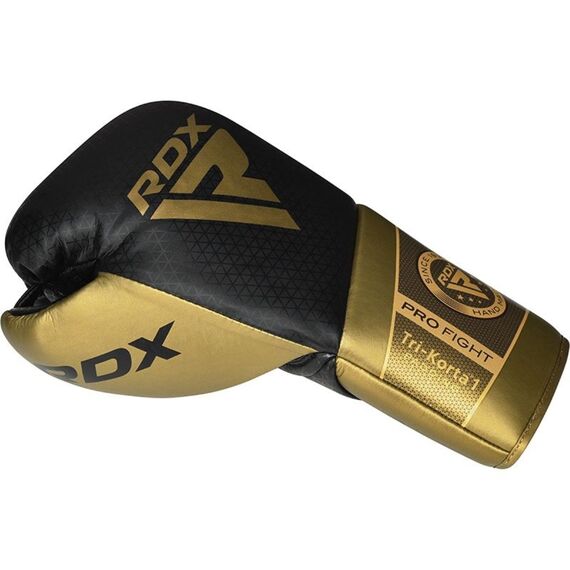 RDX K1 Mark Pro Fight Boxing Gloves, Colour: Gold, OZ: 10oz, 8 image
