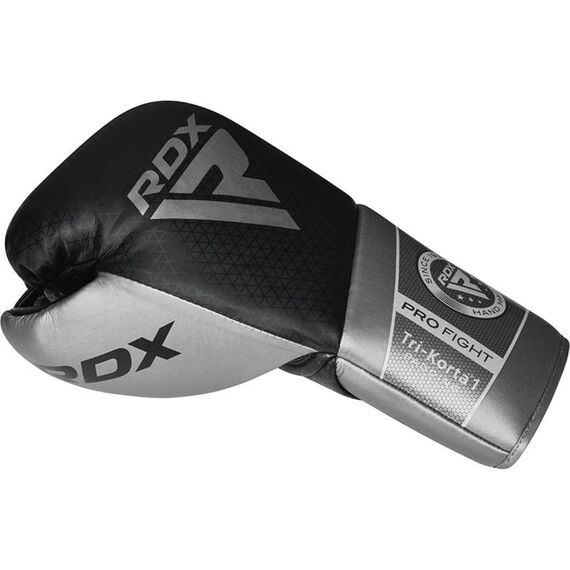 RDX K1 Mark Pro Fight Boxing Gloves, Colour: Silber, OZ: 10oz, 4 image