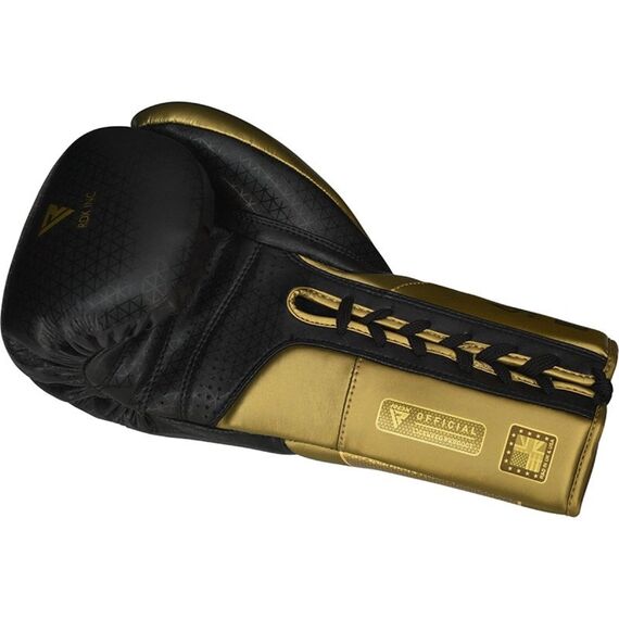 RDX K2 Mark Pro Fight Boxing Gloves, Colour: Gold, OZ: 8oz, 5 image