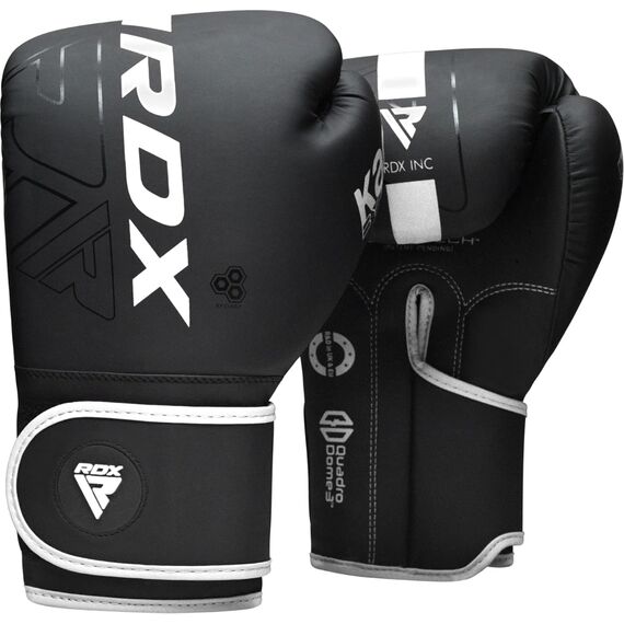 Boxhandschuhe Rex F6, Farbe: Schwarz, OZ: 16oz