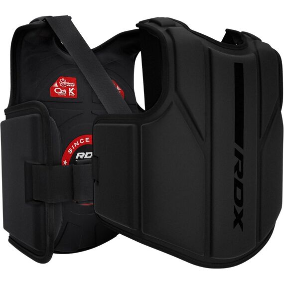 Chest Guard F6 Matte Black-L/XL, Colour: Schwarz, Size: L-XL, 7 image